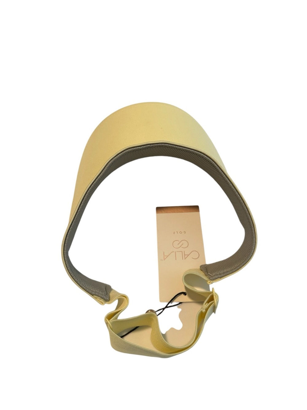 Calia Golf Women's Pale Yellow Visor - Picture 3 of 3